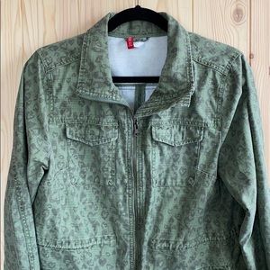 H&M Military style green size 12 jacket